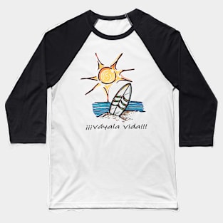 surf, go life Baseball T-Shirt